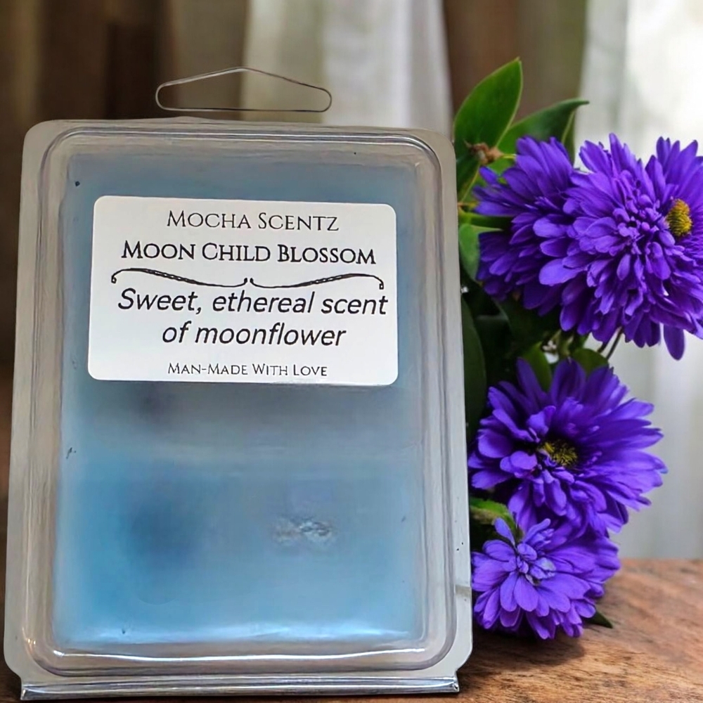 Handmade 2oz MoonChild Blossoms Coconut/Soy Wax Melt